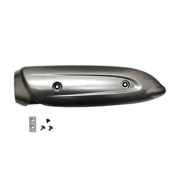 ヤマハ ジョグ/ZR SA16J/SA36J/SA39J マフラープロテクター シルバー 新品 バイクパーツセンター拍卖