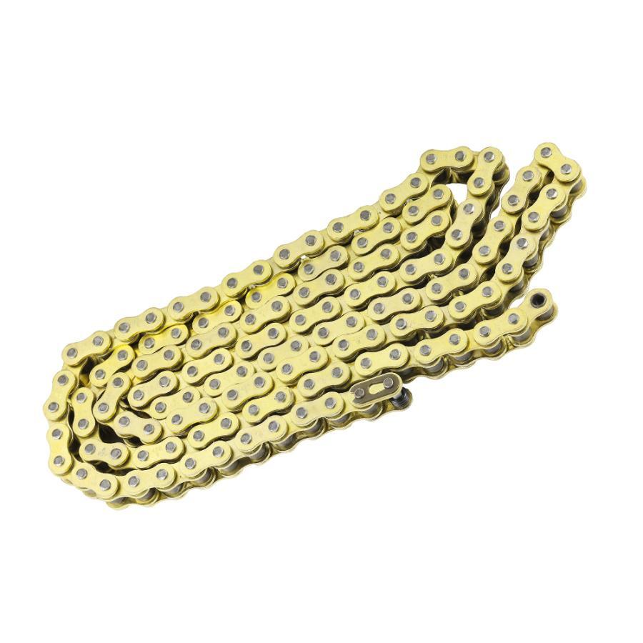 525-110リンク シールチェーン クリップ式 ゴールド バイクパーツセンター拍卖