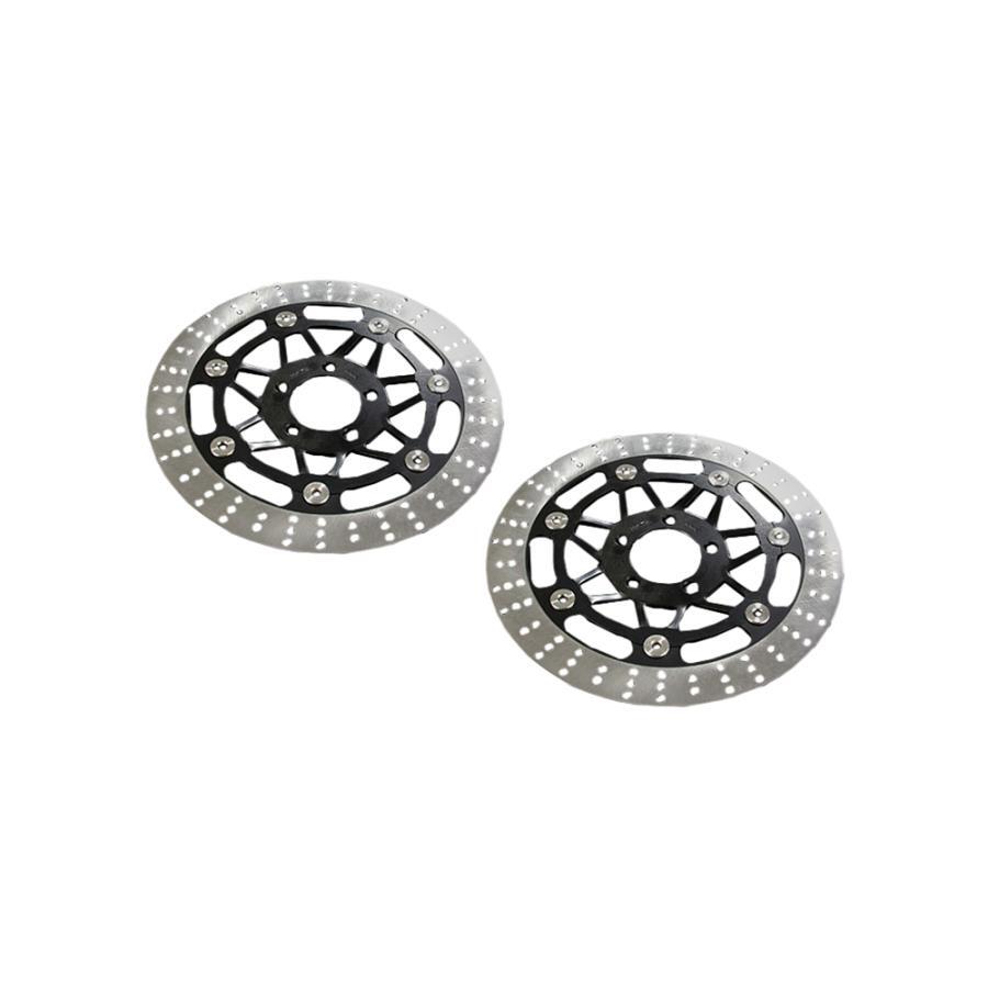 【2枚セット】ブレーキディスクローター フロント 20号 カワサキ ゼファー400 ZRX400 新品 バイクパーツセンター拍卖