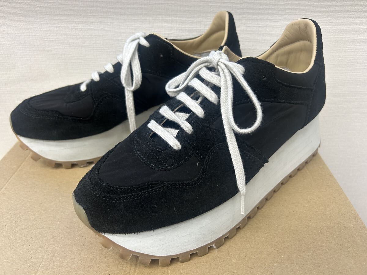 ★即決★COMME des GARCONS COMME des GARCONS×SPALWART コムデギャルソン コムデギャルソン×スパルウォート 厚底スニーカー 40★黒拍卖