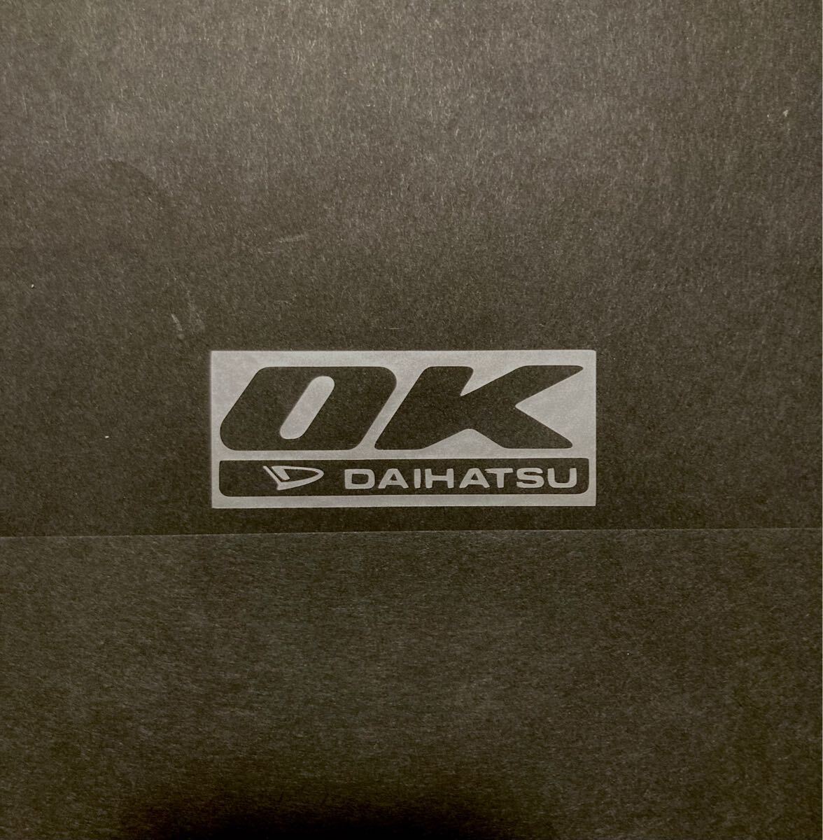 ダイハツ OK ステッカー 大阪発動機 旧車 高速有鉛 品質保証 ハイゼット ミラ アトレー JDM DAIHATSU 色の変更可能拍卖