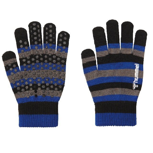 2024FW ◆ ヒュンメル ◆ ジュニア マジックグローブ ◆ SIZE:ジュニア フリー ◆ ブラック/Gブルー ◆ 034-HJA4127-9069-JF-002拍卖
