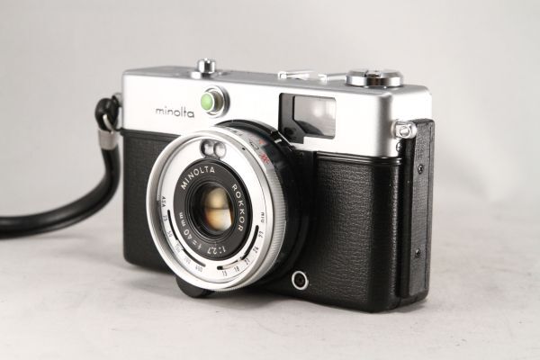 ★訳あり品★ミノルタ MINOLTA Hi MATIC C 40mm F2.7 シルバー★綺麗な外観 部品取り用★105190拍卖