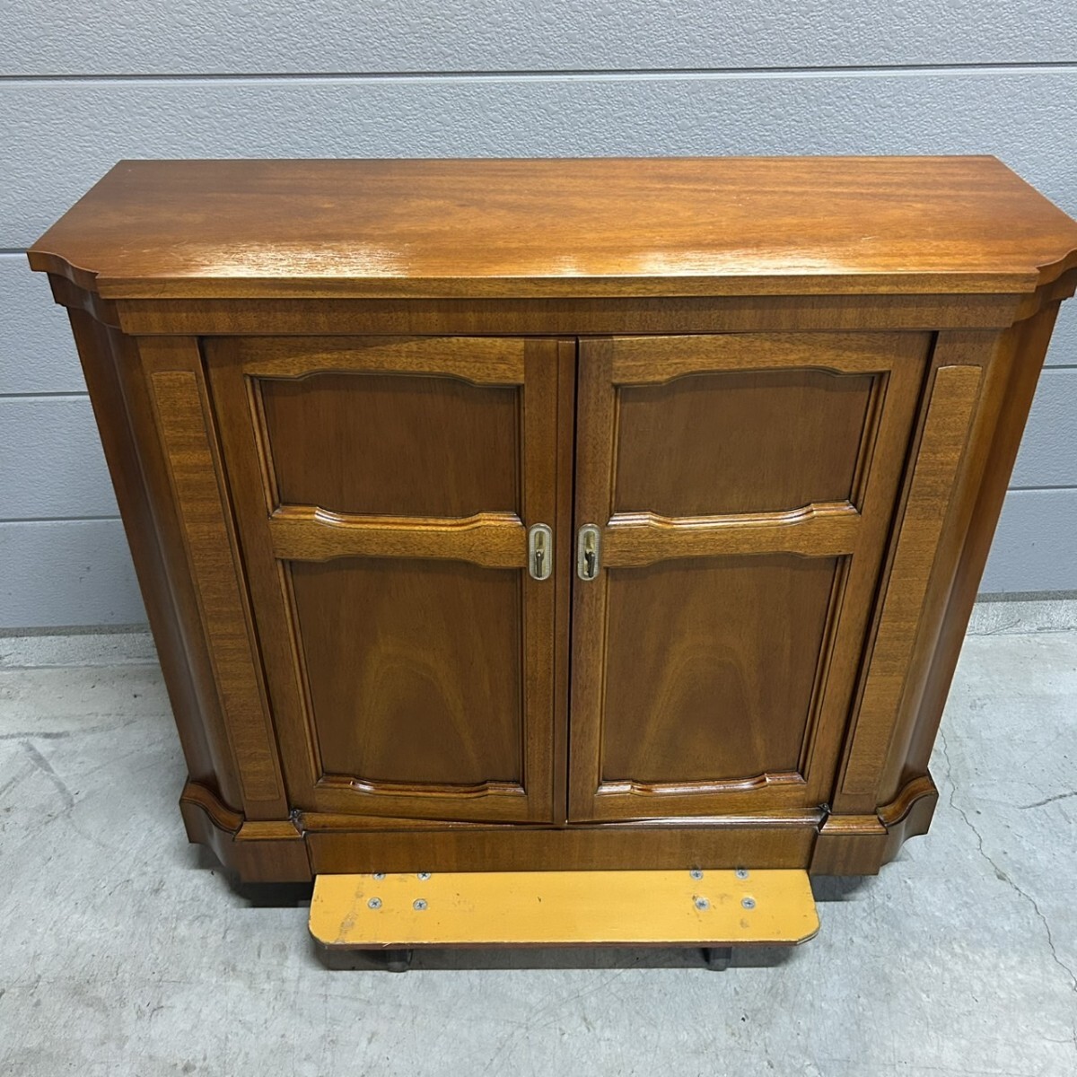 DREXEL HERITAGE ドレクセルヘリテイジ ホールチェスト サイドボード TRIUNE マホガニー材 キャビネット 収納棚 戸棚 定価約30万円拍卖