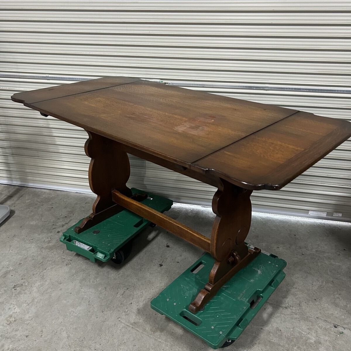 英国 アンティーク テーブル ダイニング サイド 折りたたみ インテリア 家具 イギリス拍卖