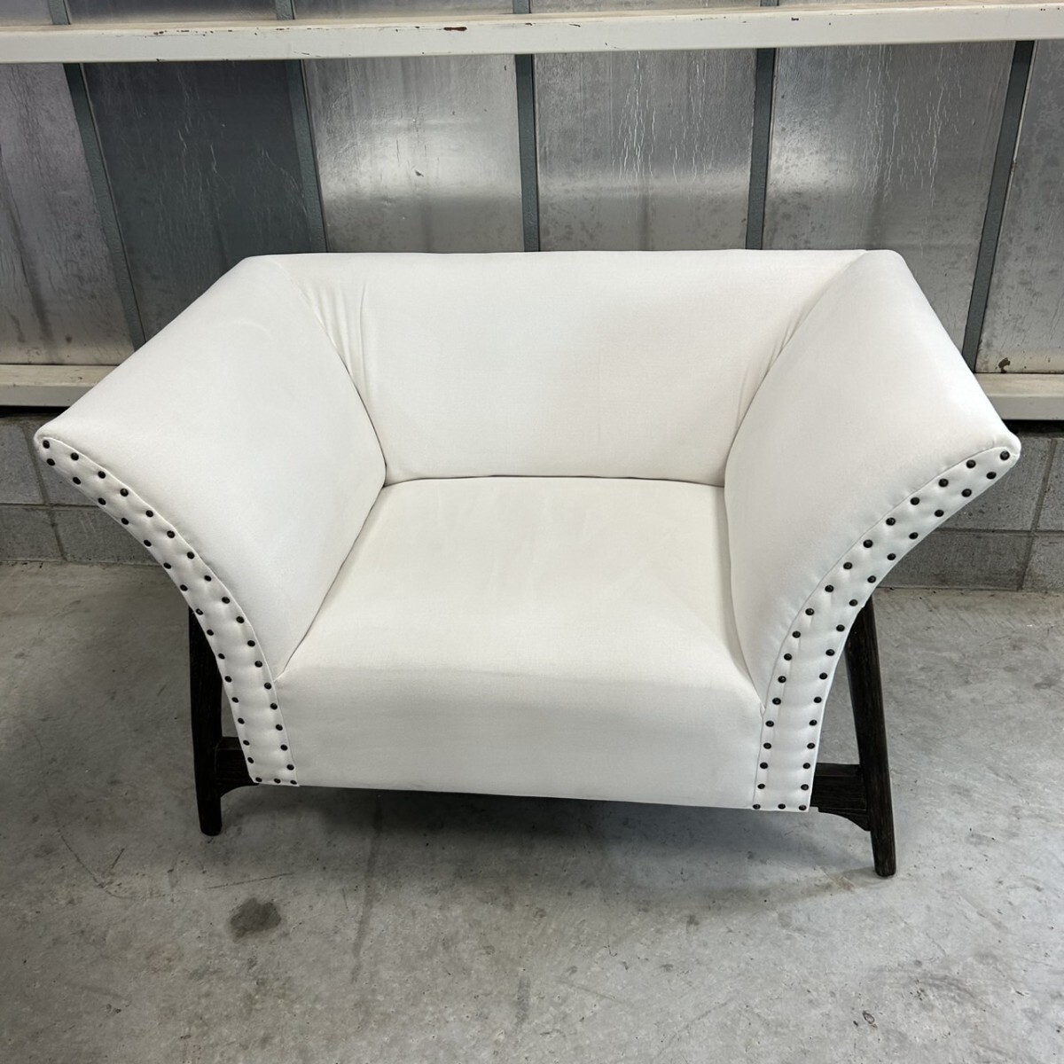 ASPLUND アスプルンド 1人掛けソファ インテリア 家具 チェア 布 ウッド拍卖