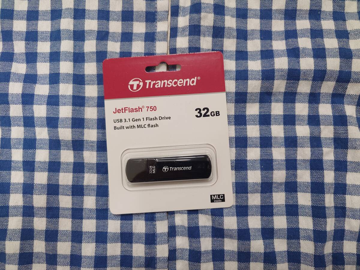 未開封品 Transcend JetFlash 750 MLC 32GB拍卖