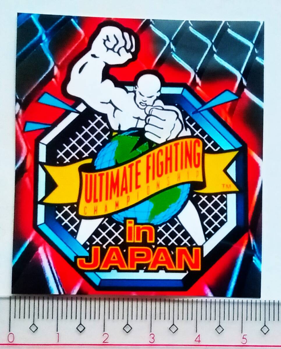 ステッカー☆UFC ULTIMATE FIGHTING CHAMPIONSHIP ’97 in JAPAN ロゴマークシール◆桜庭和志マーカスコナンモーリススミスタンクアボット拍卖