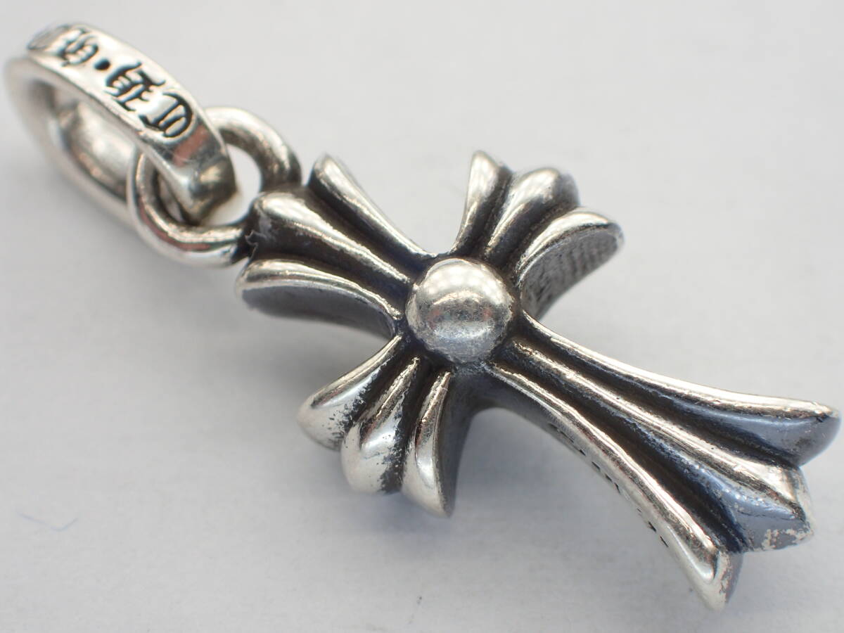 正規品CHROME HEARTS ★★ベビーファットクロスペンダントトップ★2.48g拍卖