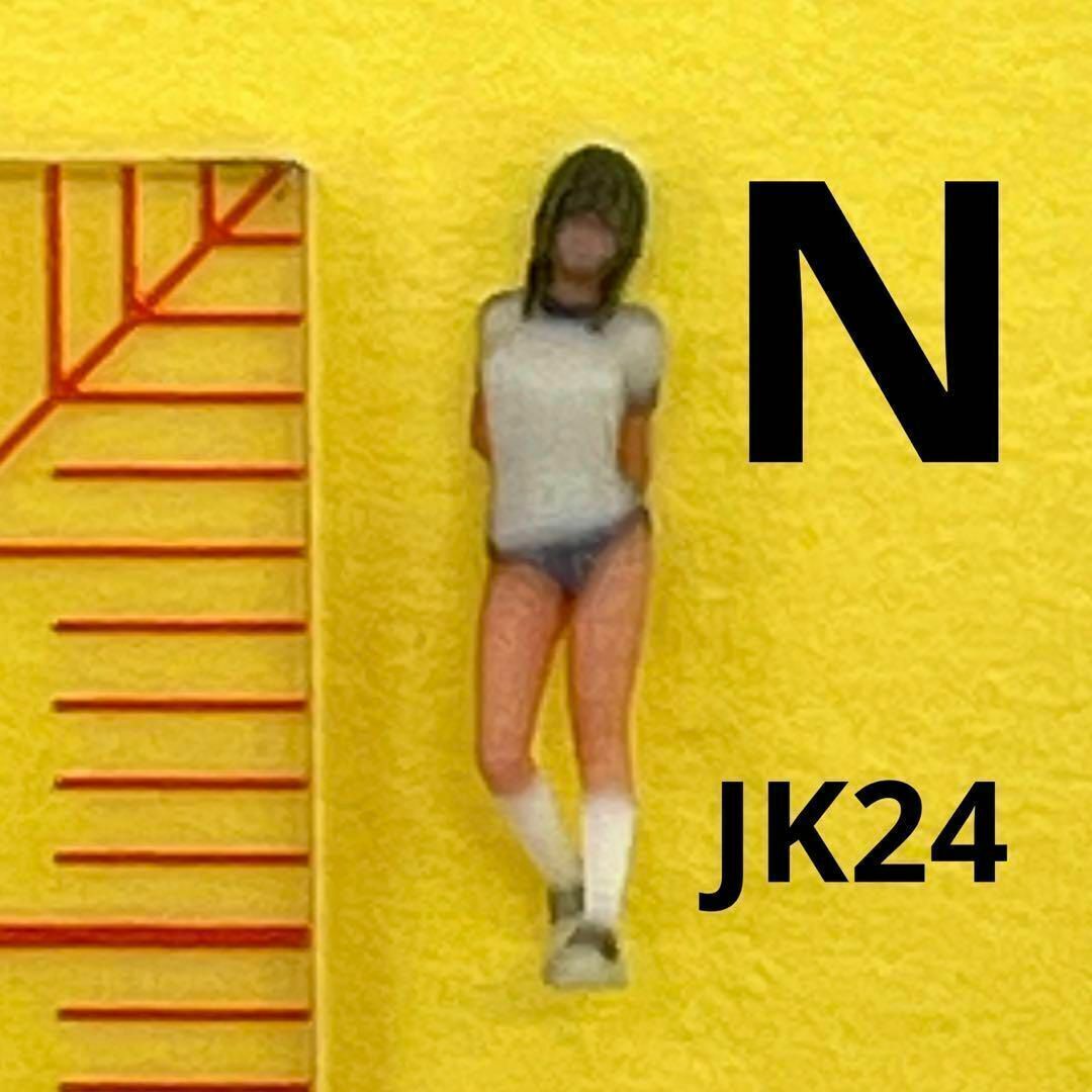 Nゲージ 1/150 JK24 フィギュア 鉄道模型 1/64より小 完成品 鉄道模型 ジオラマ レイアウト リアルフィギュア ミニチュアイメージ拍卖
