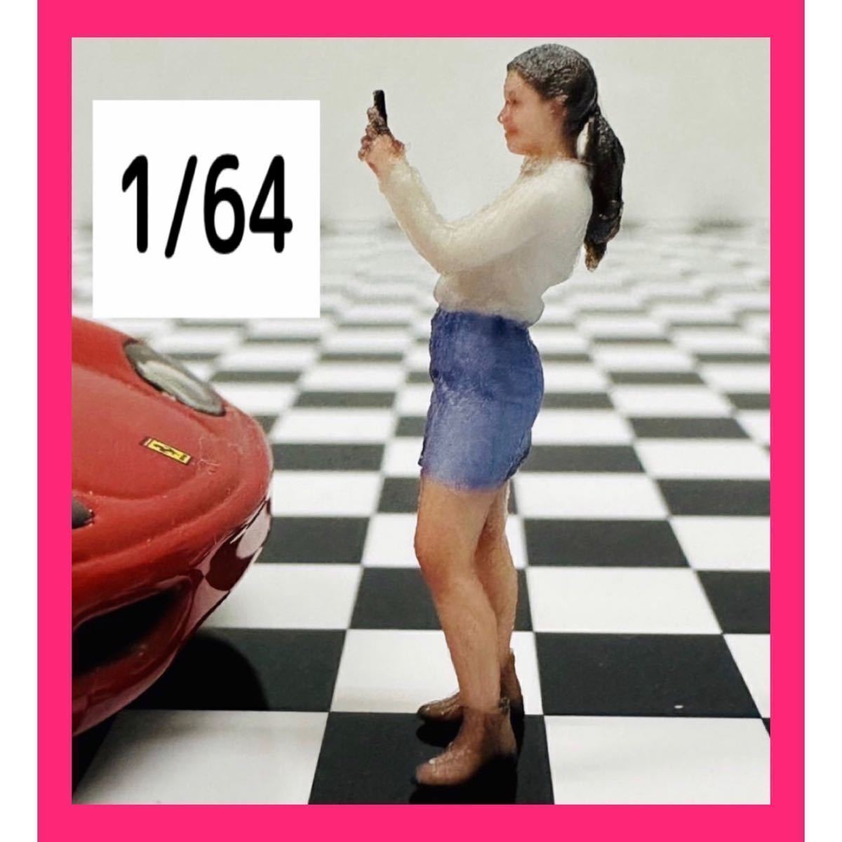 ky1960★1/64★リアルフィギュア★フィギュア★ミニチュアイメージ★ミニカーに★ジオラマに★完成品★塗装済完成品★トミカに 精密拍卖