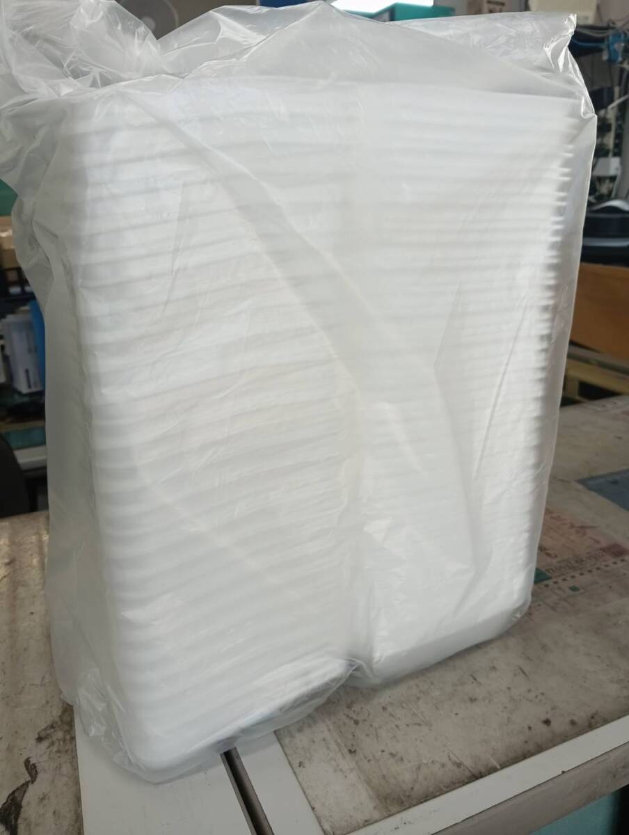 【未使用・保管品】デンカポリマー G-340 白トレー 蓋付き 50個セット PSP製 折蓋タイプ 食品容器拍卖