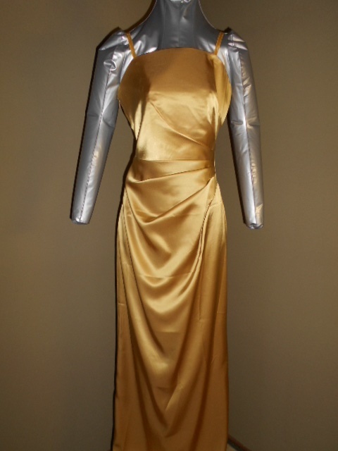 未使用 発表会 イベント 舞台衣装 9号 M スリット キャミ ワンピース (OPN2353)拍卖