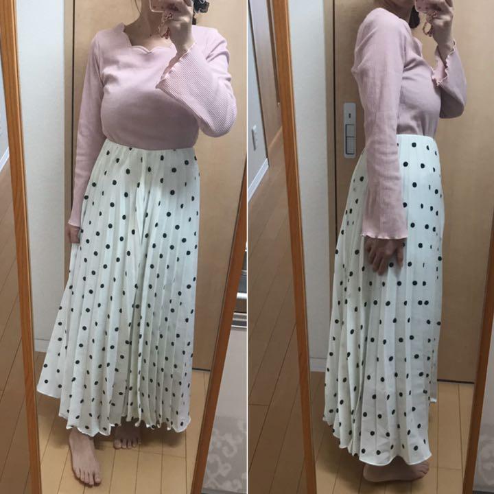 未使用 発表会 イベント 9号 M トップスとプリ-ツスカ-ト セット (OPN3110)拍卖