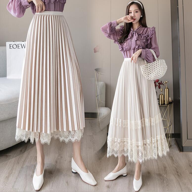 未使用 発表会 イベント デート フリー F リバ-シブル ロング スカ-ト (SKN9636)拍卖