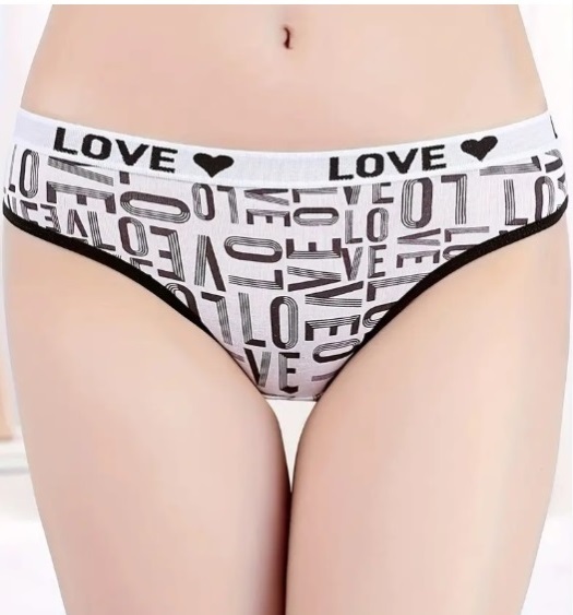 6枚セット 格安 ラブリーなレディースブリーフ タグM(62日本人サイズS相当)未使用拍卖