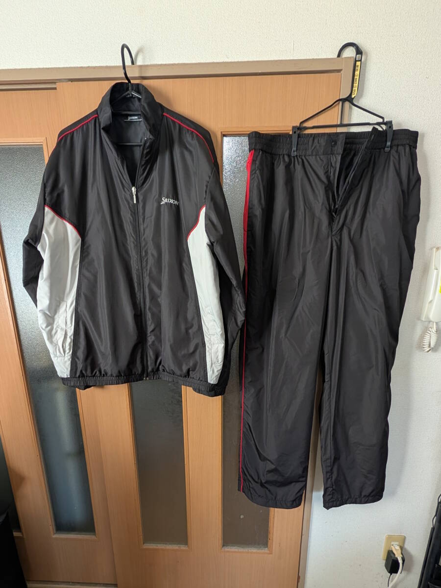 【古着ゴルフウェア】スリクソン SRIXON 上下 サイズ3L ナイロンウェア拍卖