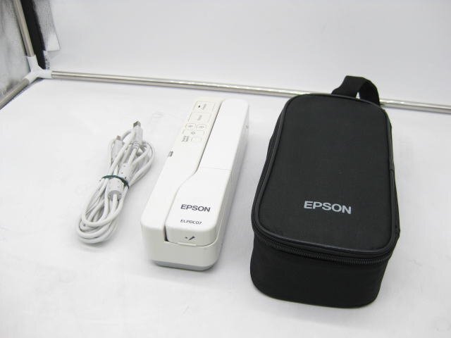 ◇EPSON/エプソン◇書画カメラ◇ELPDC07◇USBバスパワー◇最大8倍デジタルズーム◇最大撮像サイズB4◇現状渡し◇T0591拍卖