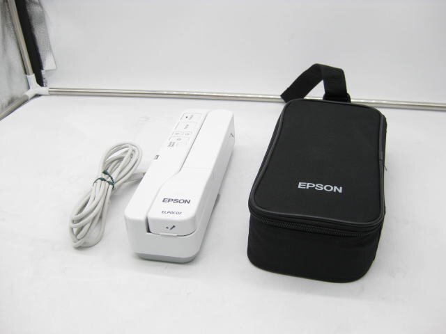 ◇EPSON/エプソン◇書画カメラ◇ELPDC07◇USBバスパワー◇最大8倍デジタルズーム◇最大撮像サイズB4◇現状渡し◇T0595拍卖