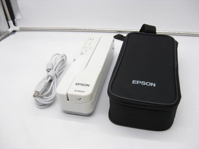 ◇EPSON/エプソン◇書画カメラ◇ELPDC07◇USBバスパワー◇最大8倍デジタルズーム◇最大撮像サイズB4◇現状渡し◇T0782拍卖