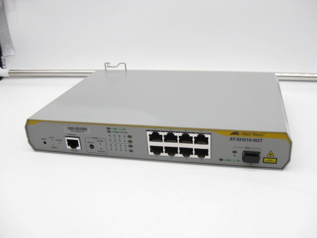 ◇Allied Telesis/アライドテレシス◇レイヤー2Plus◇ギガビットインテリジェントスイッチ◇AT-SH210-9GT◇9ポート◇初期化済◇T1022拍卖
