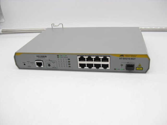 ◇Allied Telesis/アライドテレシス◇レイヤー2Plus◇ギガビットインテリジェントスイッチ◇AT-SH210-9GT◇9ポート◇初期化済◇T1028拍卖