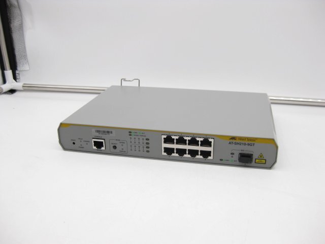 ◇Allied Telesis/アライドテレシス◇レイヤー2Plus◇ギガビットインテリジェントスイッチ◇AT-SH210-9GT◇9ポート◇初期化済◇T1033拍卖