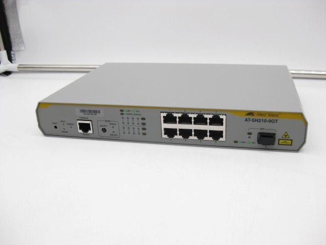 ◇Allied Telesis/アライドテレシス◇レイヤー2Plus◇ギガビットインテリジェントスイッチ◇AT-SH210-9GT◇9ポート◇初期化済◇T1034拍卖