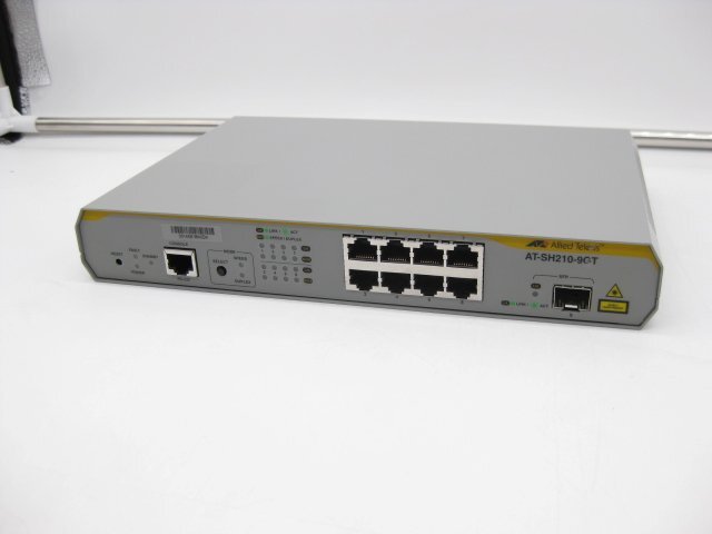 ◇Allied Telesis/アライドテレシス◇レイヤー2Plus◇ギガビットインテリジェントスイッチ◇AT-SH210-9GT◇9ポート◇初期化済◇T1040拍卖