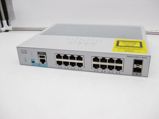 ◇CISCO/シスコ◇スイッチ◇Catalyst2960-L Series◇WS-C2960L-16TS-LL V02◇15.2(7)E0a◇16ポート◇初期化済◇現状渡し◇T1124拍卖