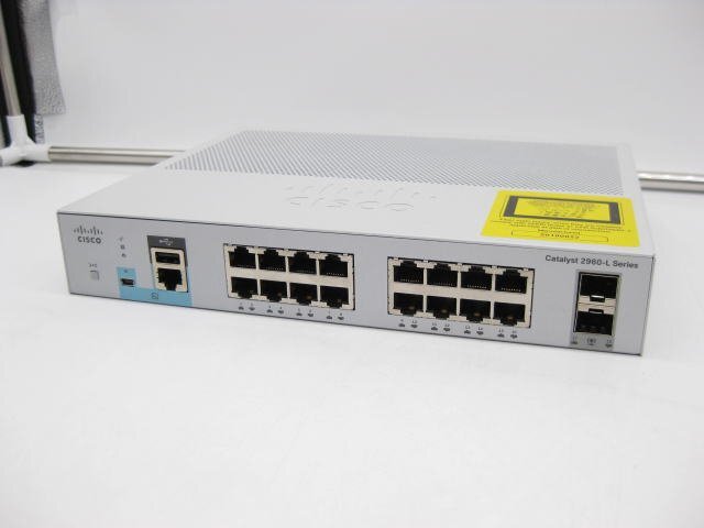◇CISCO/シスコ◇スイッチ◇Catalyst2960-L Series◇WS-C2960L-16TS-LL V02◇15.2(7)E0a◇16ポート◇初期化済◇現状渡し◇T1130拍卖