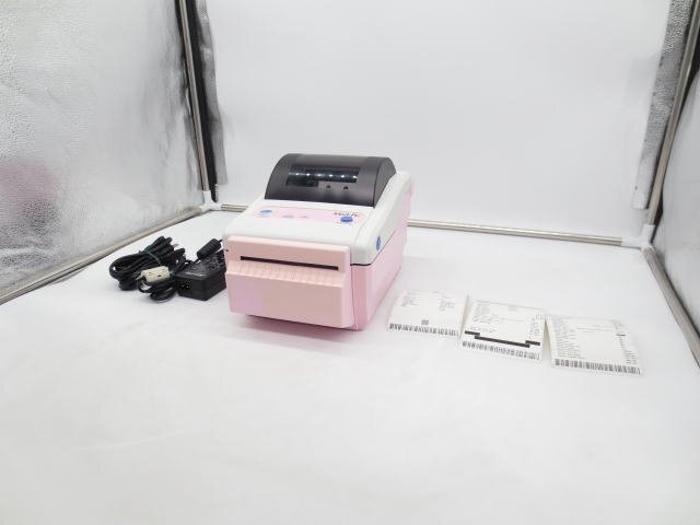 ◇SATO/サトー◇バーコードラベルプリンター◇MediPri CM408T CT◇USB・LAN◇ACアダプタ・カッター付◇若干印字カスレ有◇現状渡し◇T1653拍卖