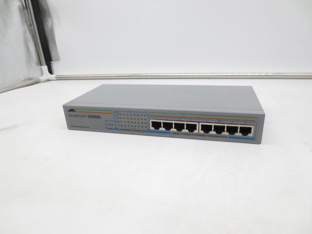 ◇Allied Telesis/アライドテレシス◇ギガビットイーサネットスイッチ◇GS908L◇8ポート◇動作確認済◇T1840拍卖