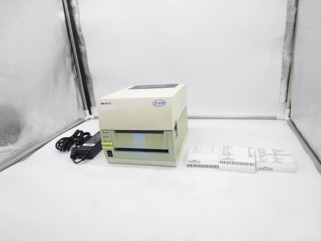 ◇KOBAYASHI/小林クリエイト◇バーコードラベルプリンター◇ip-226◇USB・LAN◇リボンアダプタ付◇カッター無◇印字良好◇現状渡し◇T1957拍卖