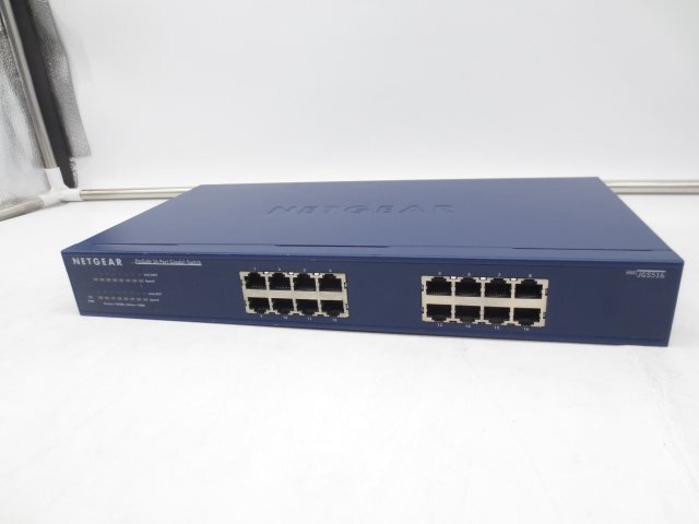 ◇NETGEAR/ネットギア◇ProSafe◇ギガビットアンマネージスイッチ◇JGS516 v2◇16ポート◇全ポート接続確認済◇現状渡し◇T2225拍卖