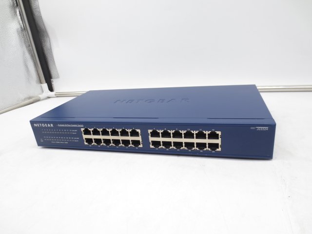 ◇NETGEAR/ネットギア◇ProSafe◇ギガビットアンマネージスイッチ◇JGS524 v2◇24ポート◇全ポート接続確認済◇現状渡し◇T2227拍卖