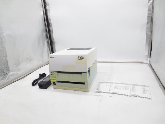 ◇KOBAYASHI/小林クリエイト◇バーコードラベルプリンタ◇ip-206◇USB・LAN◇リボンアダプタ欠品◇カッター無◇印字良好◇現状渡し◇T2476拍卖