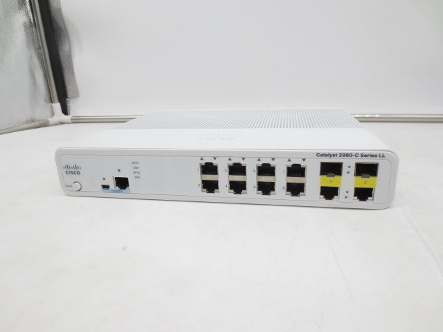 ◇CISCO/シスコ◇スイッチ◇Catalys 2960-C Series LL◇WS-C2960C-8TC-S V03◇15.2(2)E5◇8ポート◇初期化済◇現状渡し◇T2635拍卖