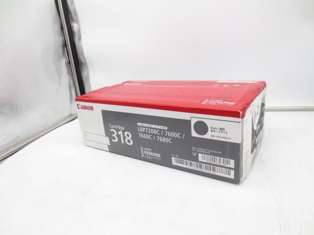 ◇未開封◇CANON/キャノン◇純正トナー◇Cartridge 318◇LBP7200C/7600C/7660C/7680C◇ブラック2本セット◇外箱痛み等有◇現状渡し◇T2667拍卖