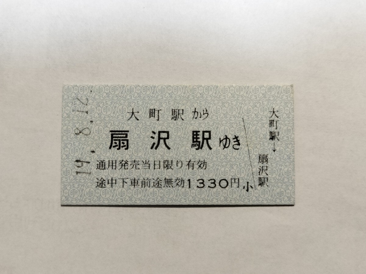 大町駅 扇沢駅 硬券 乗車券 切符 関電アメックス 松本電鉄 川中島バス拍卖