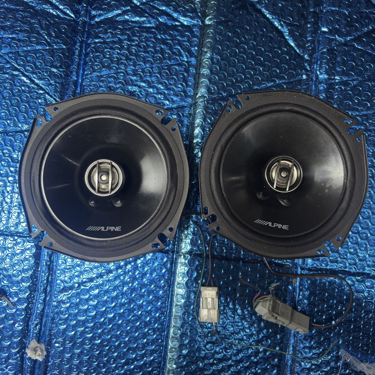 ALPINE アルパイン STE-172C 17cm コアキシャル 2way スピーカー 150W ペア 中古品拍卖