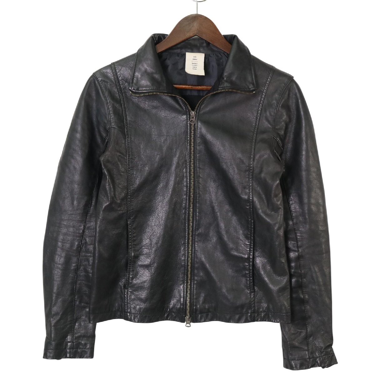 shama/シャマ nano universe別注 ホースレザー シングルライダースジャケット 【RM1151-008】232拍卖