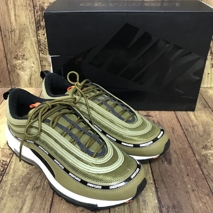 UNDEFEATED × NIKE AIR MAX 97 OLIVE (アンディフィ-テッド × ナイキ エア マックス 97 オリーブ) 【F0326-004】拍卖