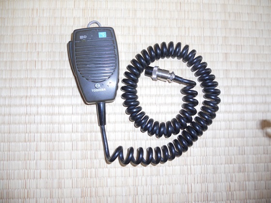 ●TOSHIBA 無線機用 マイク 4ピン●マ-6拍卖