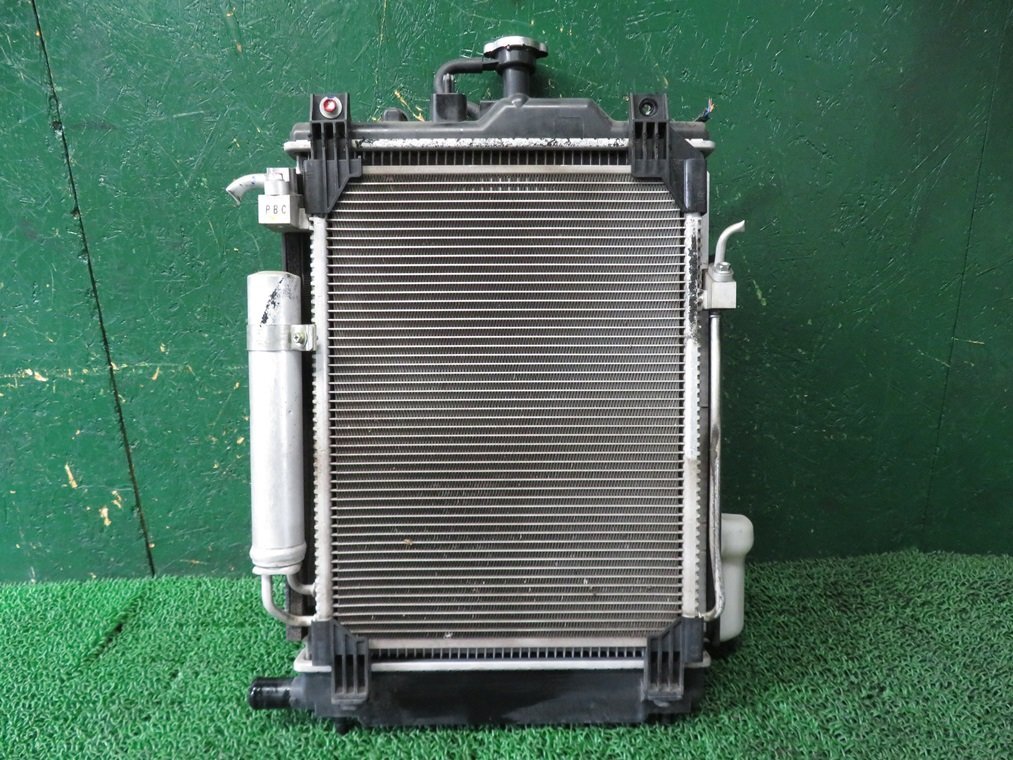 『psi』 三菱 B11W eKワゴン 3B20 ラジエーター & コンデンサー(電動ファン付き) H26年式拍卖