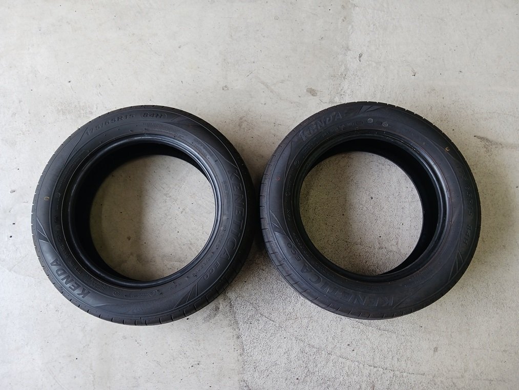 【 大幅値下げ!!】『psi』 KENDA KENETICA ECO 175/65R15(84H) ラジアルタイヤ2本セット 2023年拍卖