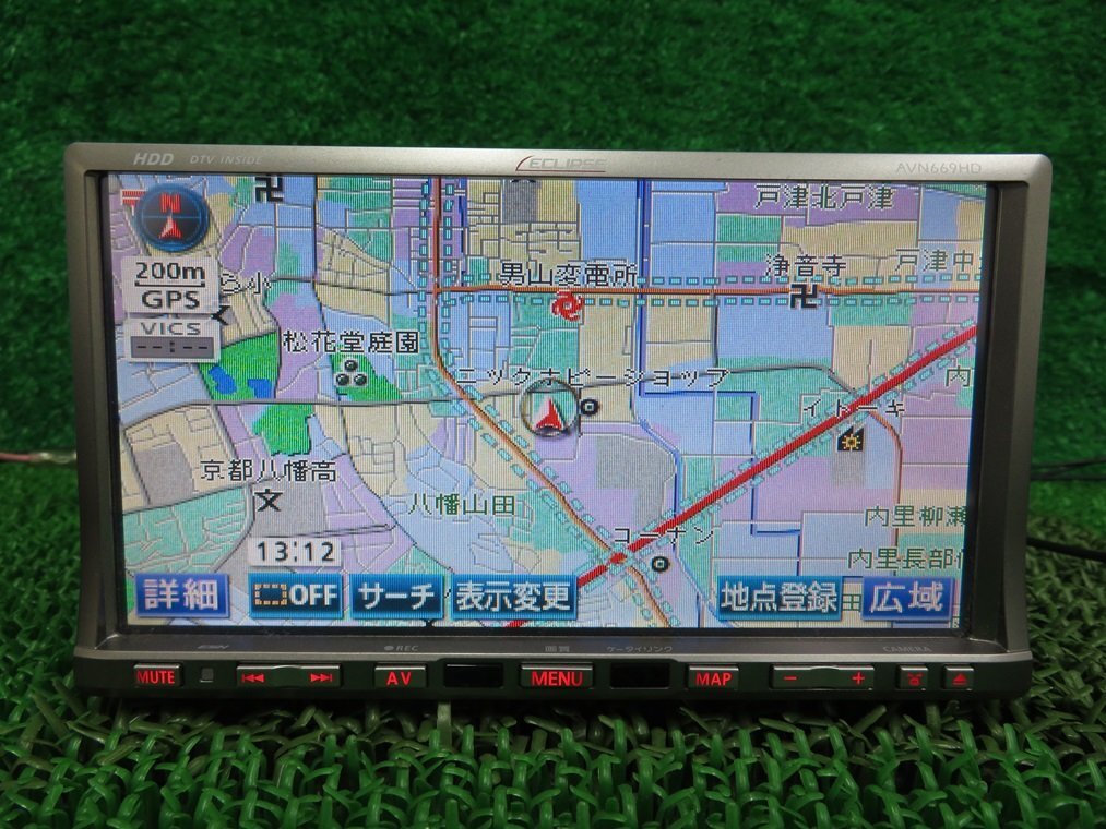 『psi』 イクリプス AVN669HD DVD・フルセグ対応 HDDナビ 2009年 動作確認済拍卖