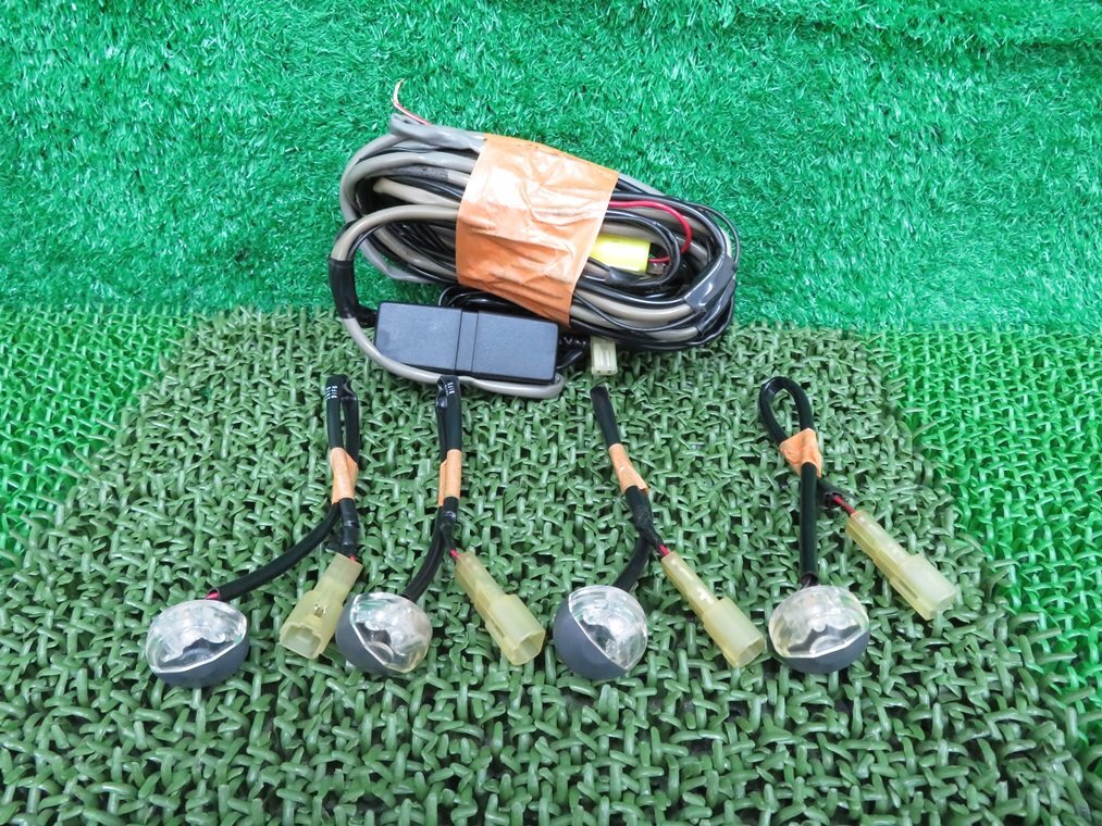 『psi』 スズキ純正オプション フットランプ フットイルミ イルミネーション 4点セット 点灯確認済 MH22S MH23S ワゴンR MK21S パレット 等拍卖