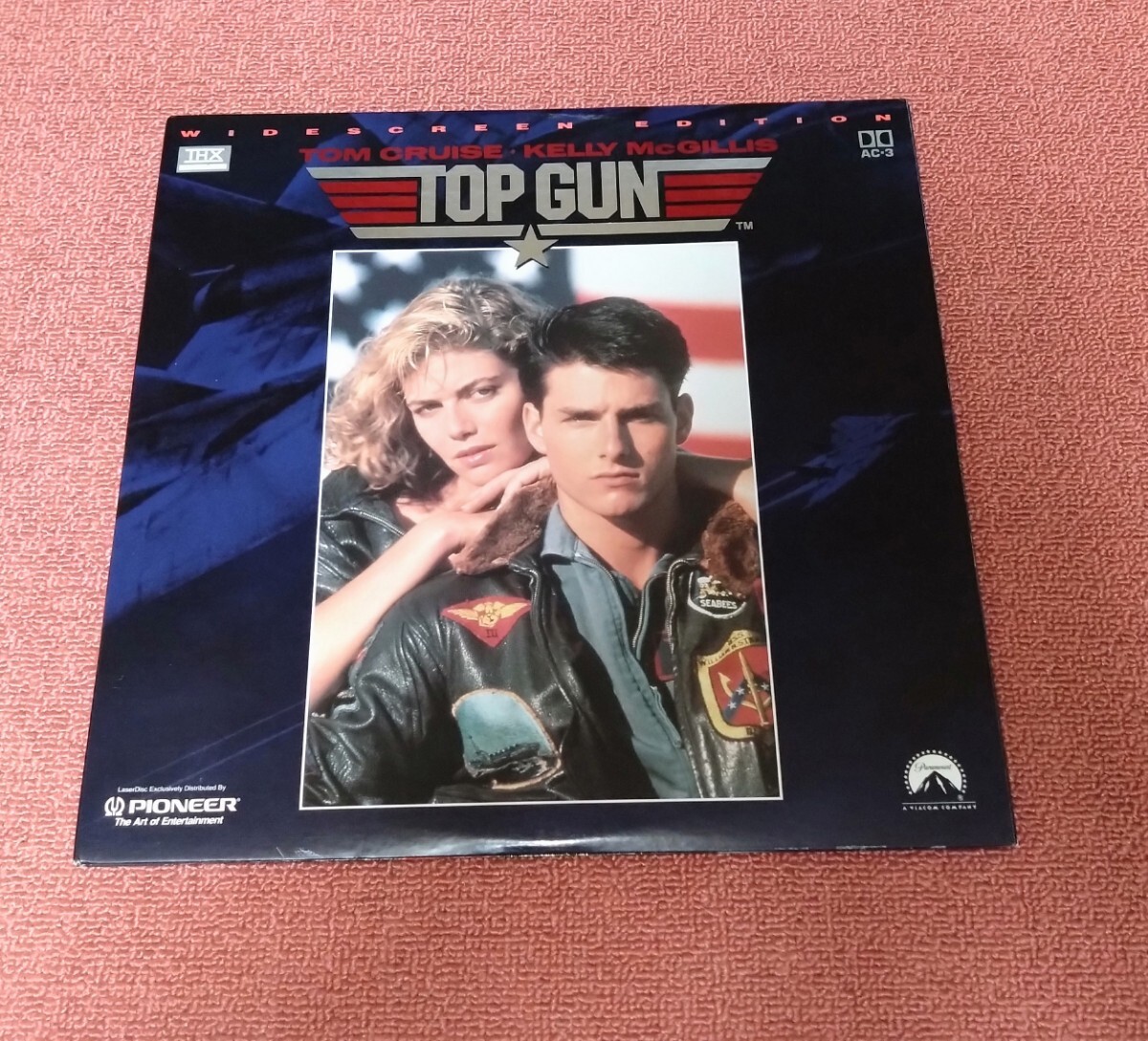 輸入盤レーザーディスク『TOP GUN』トップ・ガン THX LD ドルビーデジタル版(AC-3) トム・クルーズ拍卖