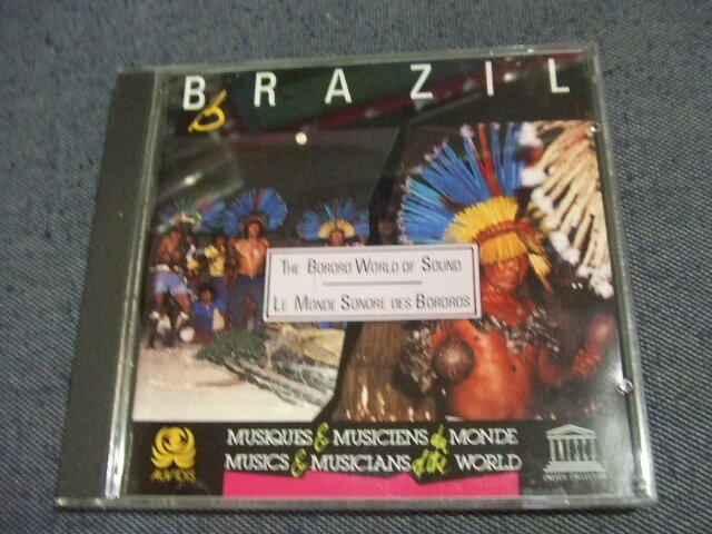 CD★ブラジル・インディオの音楽Bororo ボロロ? Brazil: The Bororo World Of Sound = Bresil: Le Monde Sonore Des Bororo 輸入盤 ホ拍卖